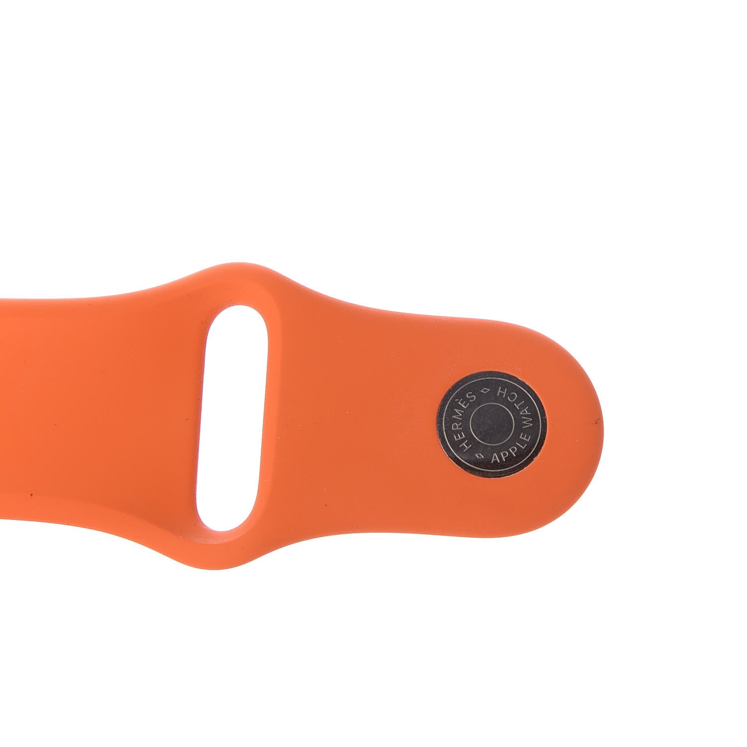 Hermes Silicone 40mm Apple Sports Watch Single Tour Band Orange 4 of 4