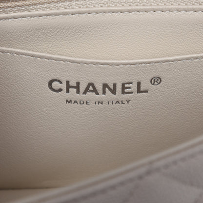 Chanel Caviar Quilted Mini Rectangular Flap Light Beige 6 of 8
