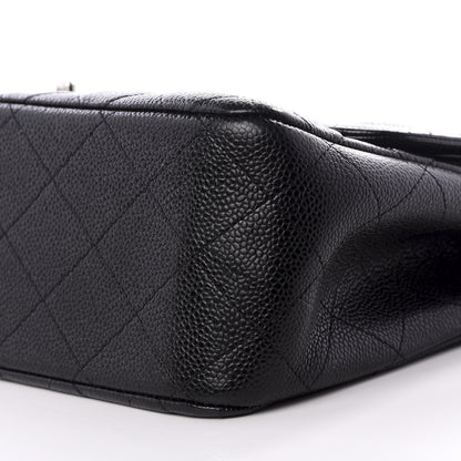 Chanel Caviar Quilted Jumbo Double Flap Black 6 of 8