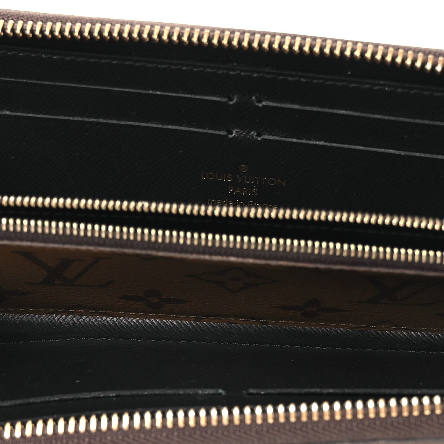 Louis Vuitton Reverse Monogram Clemence Wallet 5 of 8