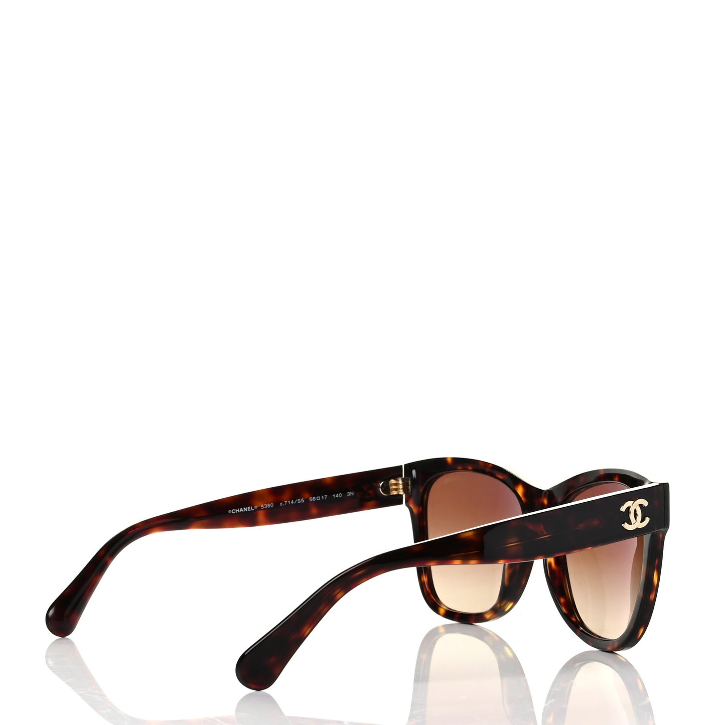 Acetate Runway Square Sunglasses 5380 Dark Tortoise