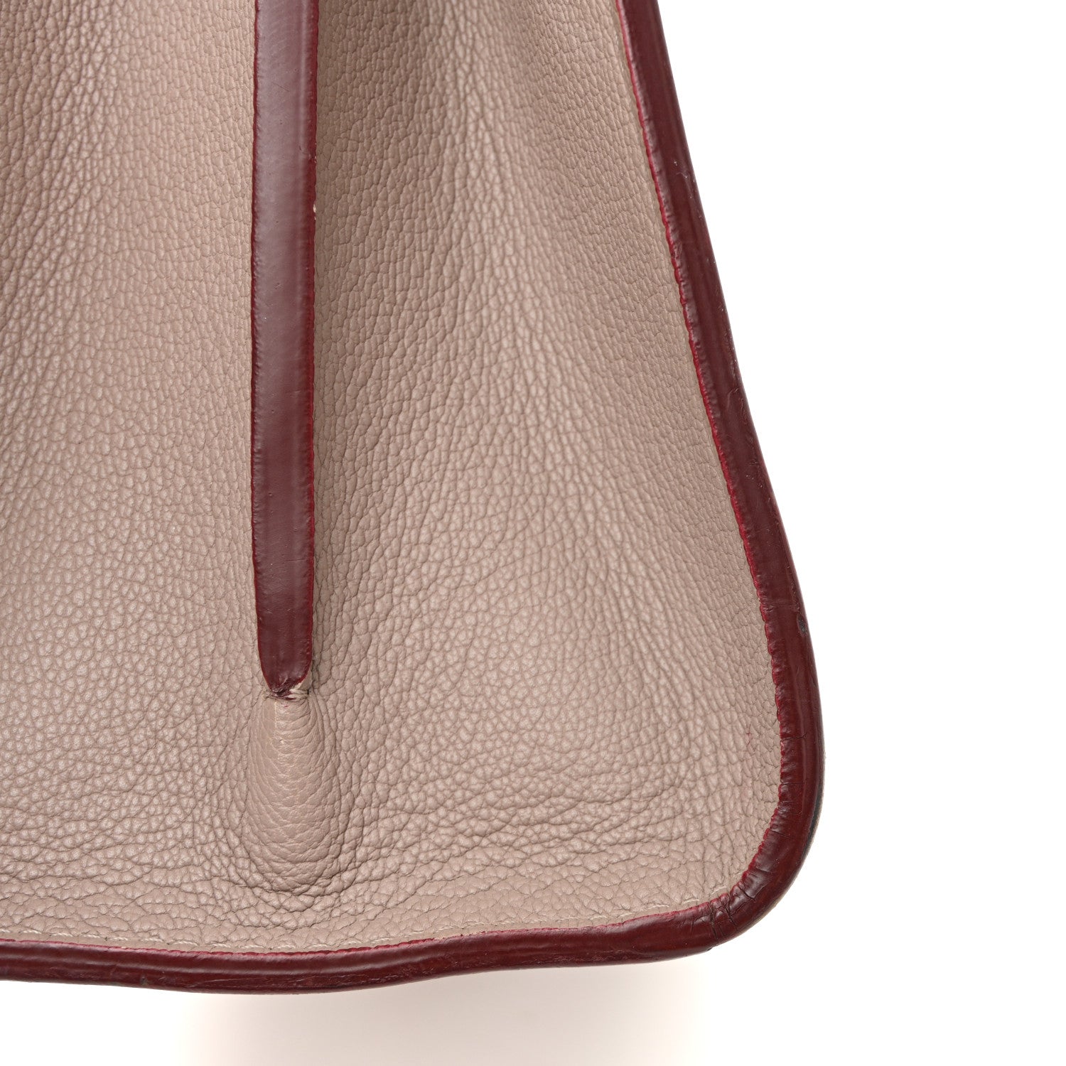 Louis Vuitton Monogram Cuir Plume Very Tote MM Mastic Raisin 15 of 15