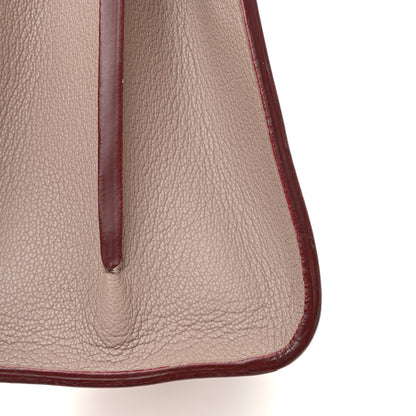 Louis Vuitton Monogram Cuir Plume Very Tote MM Mastic Raisin 15 of 15