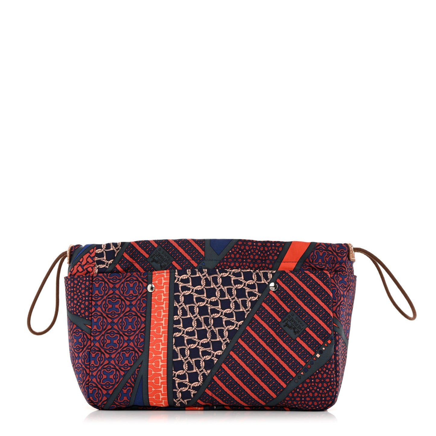 Silk Carre en Cravates Fourbi 25 MM Pouch Ocean Bleu