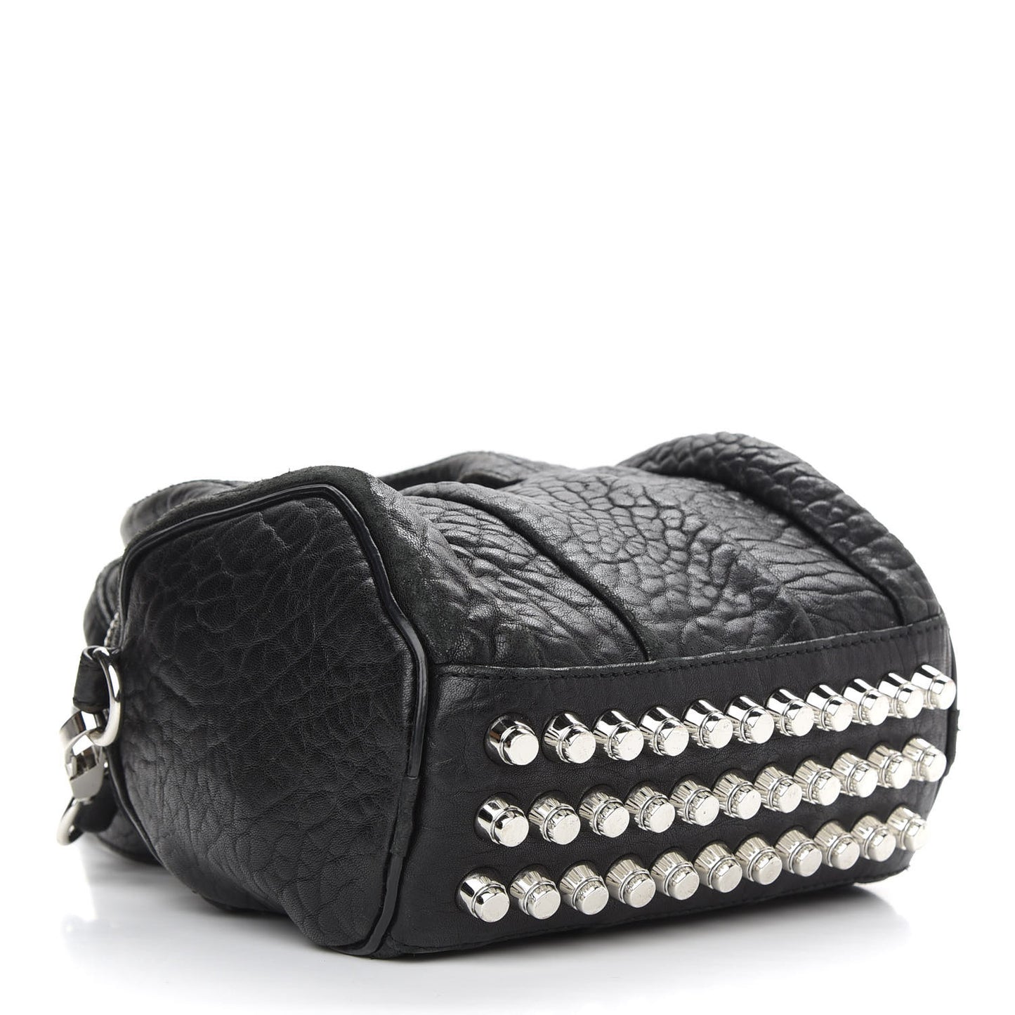 Pebbled Lambskin Mini Rockie Black Rhodium Hardware