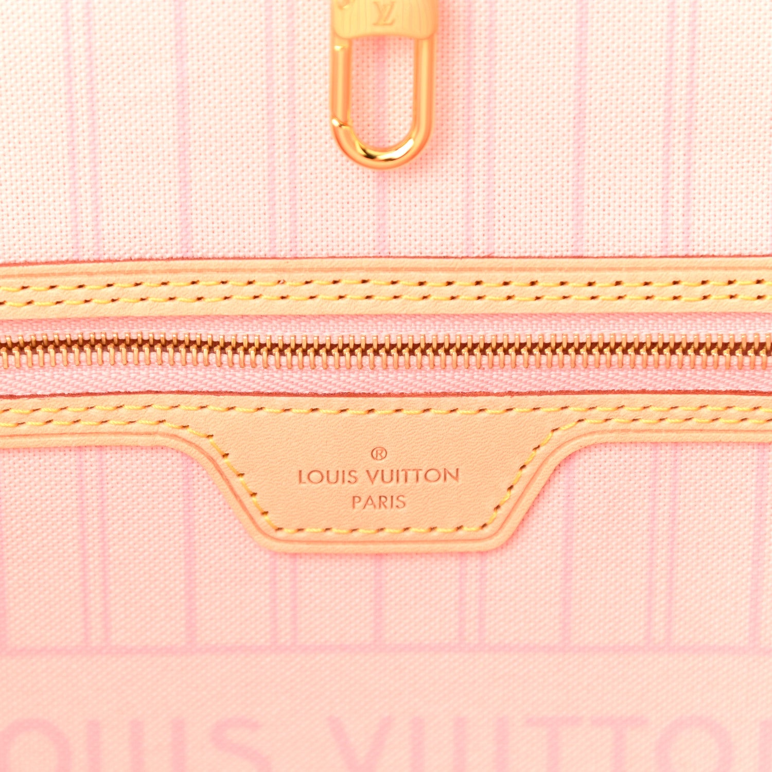 Louis Vuitton Damier Azur Neo Neverfull GM Rose Ballerine 6 of 7