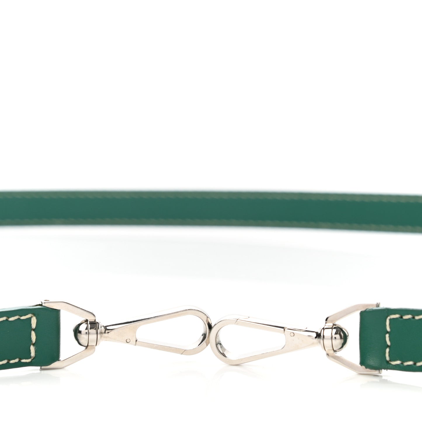 Calfskin Adjustable Shoulder Strap Green