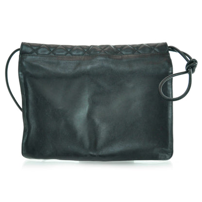 Chanel Calfskin Quilted Cambon Multipocket Shoulder Bag Black 3 of 12
