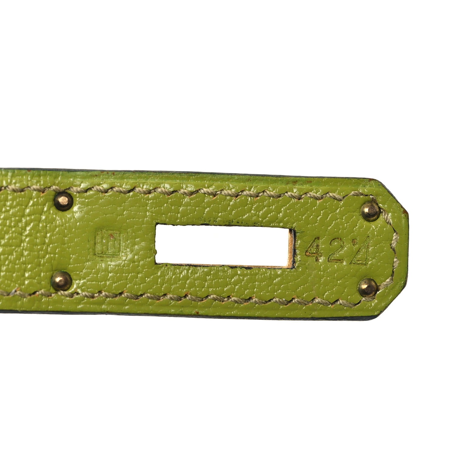 Hermes Chevre Mysore Birkin 30 Vert Anis 7 of 12
