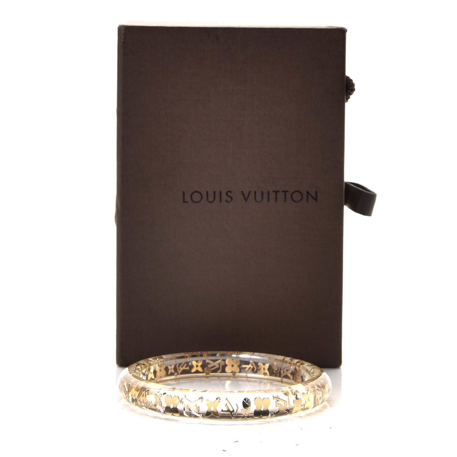 Louis Vuitton Resin Swarovski Medium Inclusion Bracelet PM Transparent 4 of 4