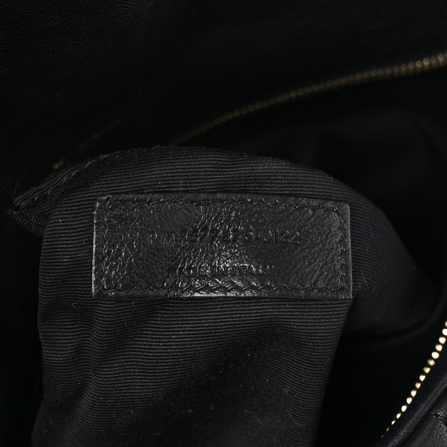 Saint Laurent Lambskin Quilted Medium Loulou Puffer Monogram Chain Satchel Black 7 of 13