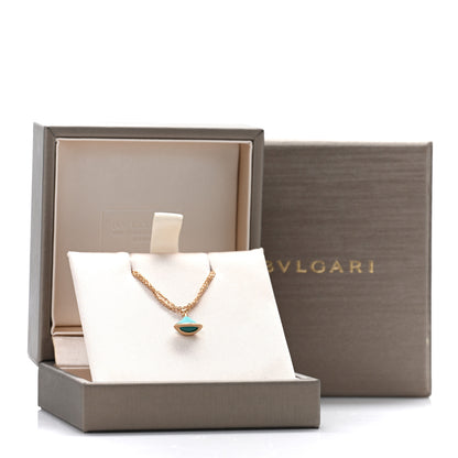 Bulgari 18K Rose Gold Turquoise Divas' Dream Bracelet ML 4 of 4