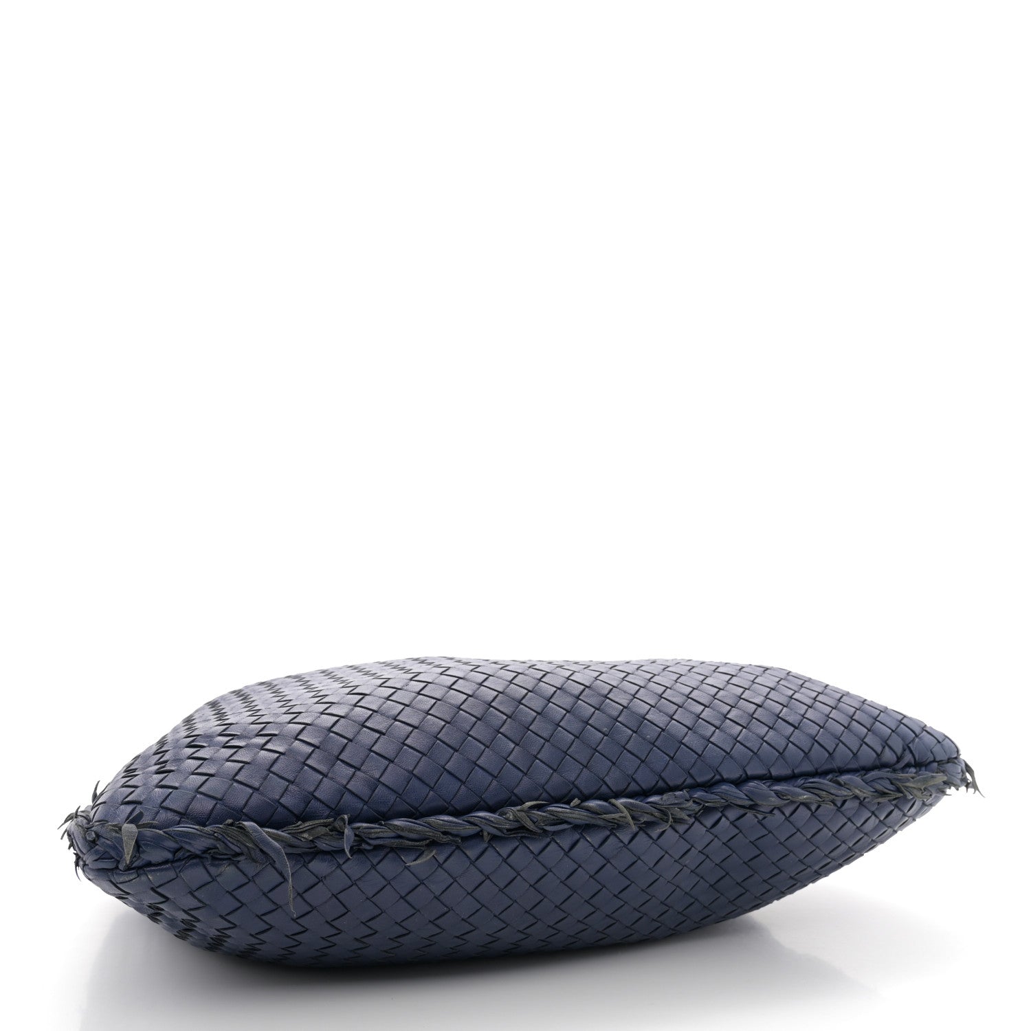 Bottega Veneta Nappa Intrecciato Fuzzy Medium Veneta Hobo Sapphire 4 of 11