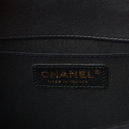 Chanel Calfskin Quilted Medium Boy Flap Black 7 of 15