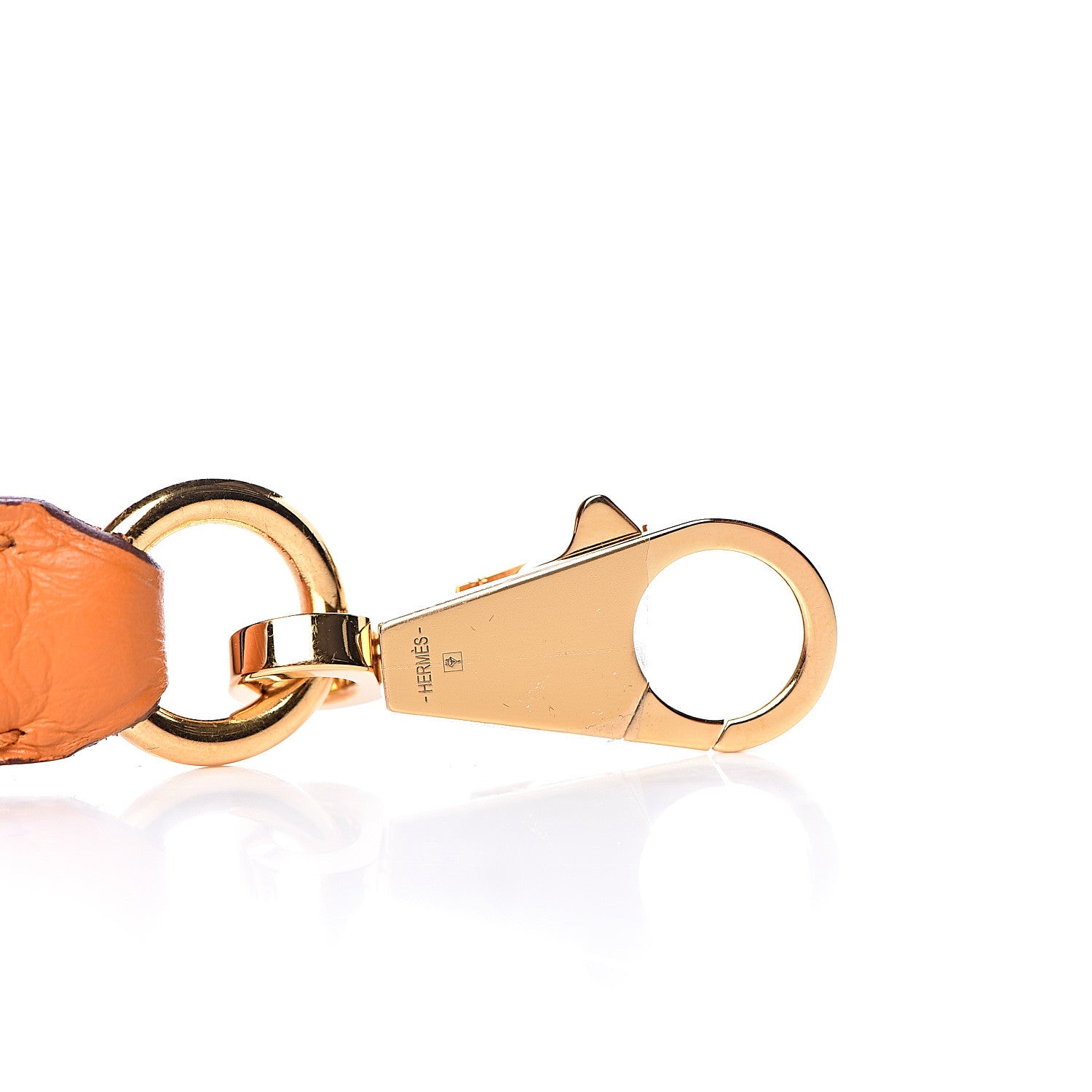 Hermes Taurillon Clemence Kelly Retourne 28 Abricot 23 of 38