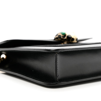 Bulgari Calfskin Serpenti Forever Crossbody Bag Black 8 of 9
