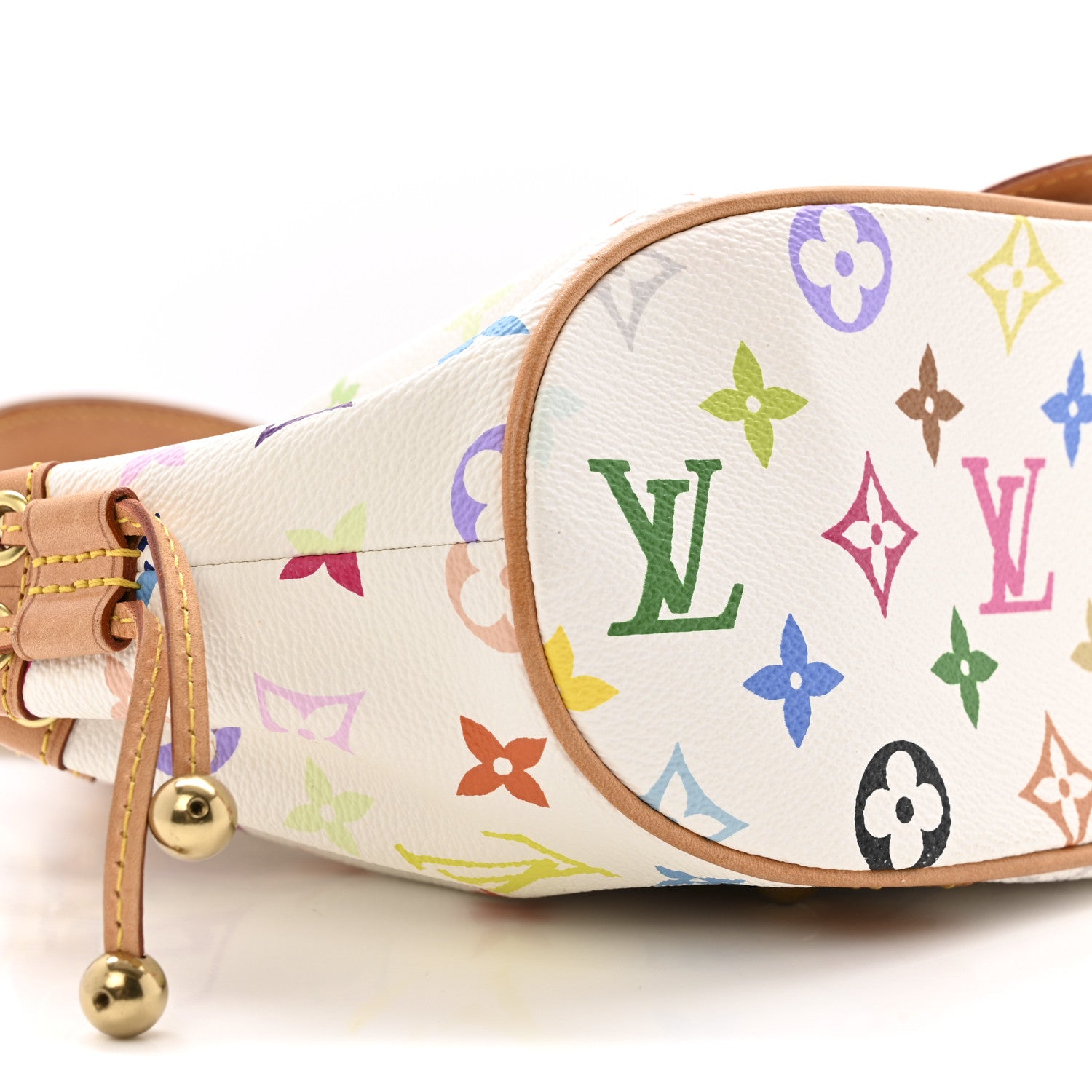 Louis Vuitton Monogram Multicolor Theda GM White 8 of 10
