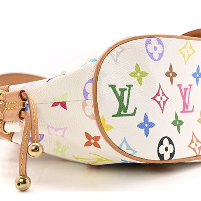 Louis Vuitton Monogram Multicolor Theda GM White 8 of 10