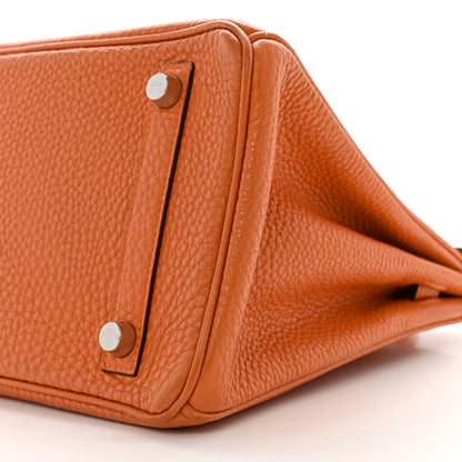 Hermes Togo Birkin 25 Orange 10 of 16