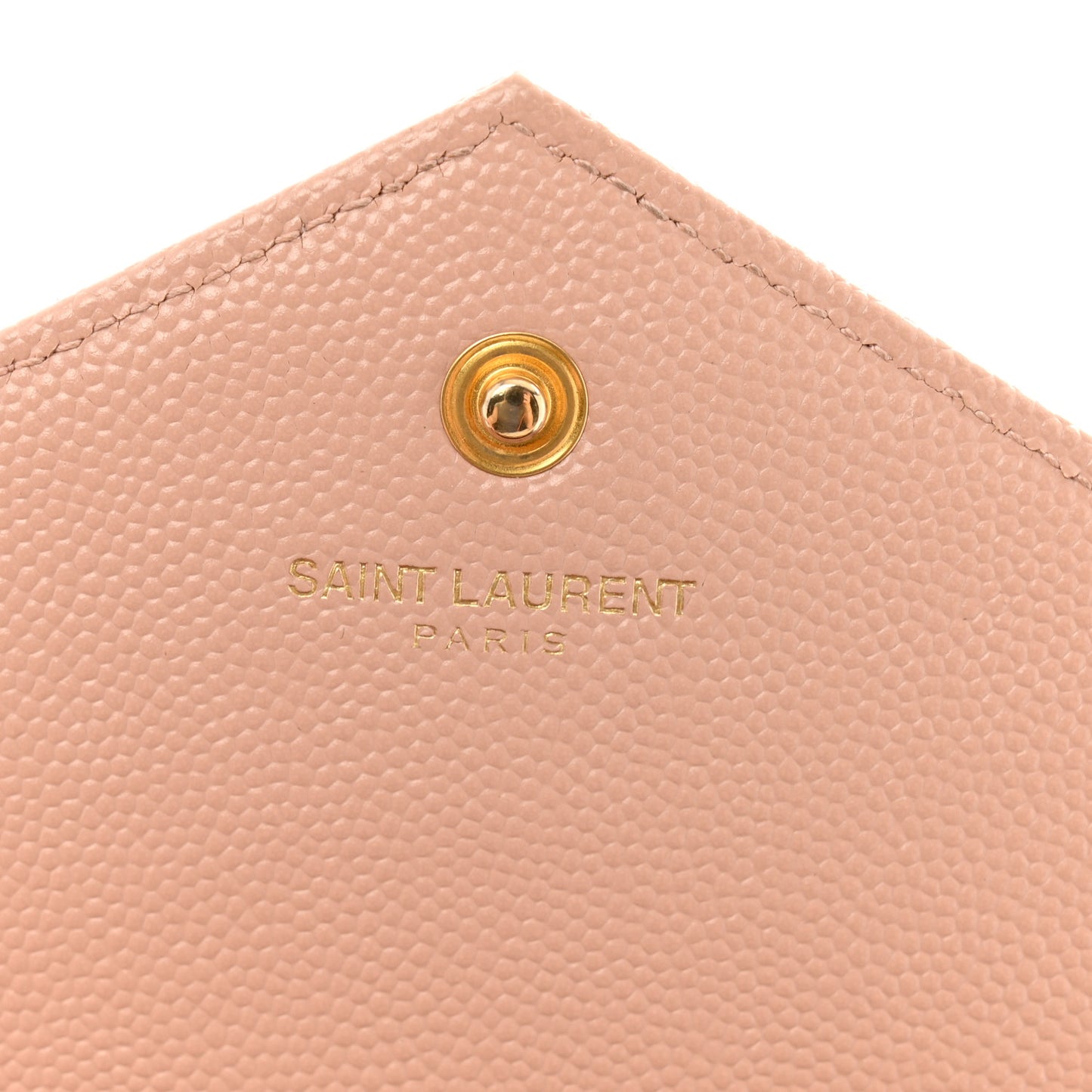 Grain De Poudre Matelasse Chevron Monogram Chain Wallet Pale Pink