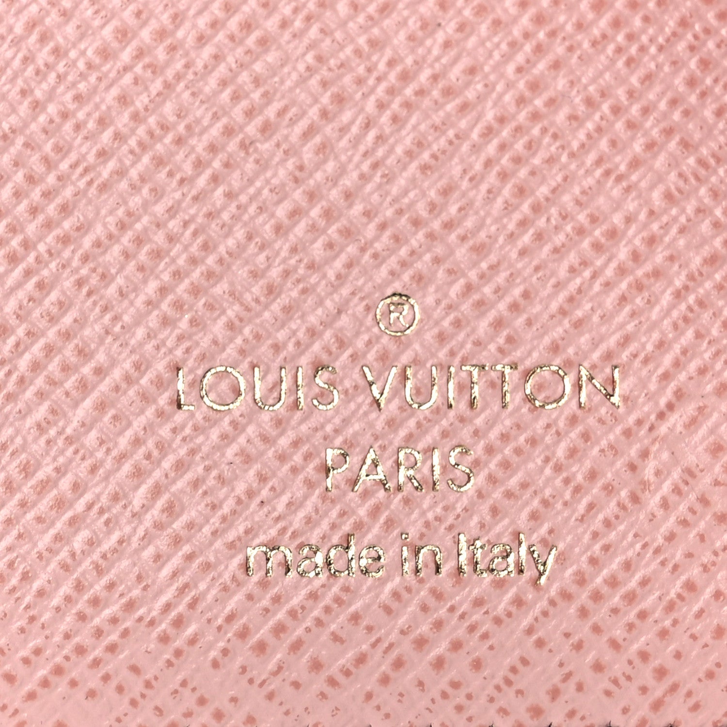 Louis Vuitton Damier Ebene Victorine Wallet Rose Ballerine 7 of 7