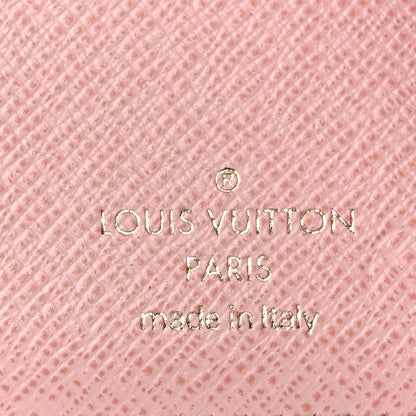 Louis Vuitton Damier Ebene Victorine Wallet Rose Ballerine 7 of 7