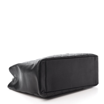 Chanel Caviar Quilted Grand Shopping Tote GST Black 4 of 10