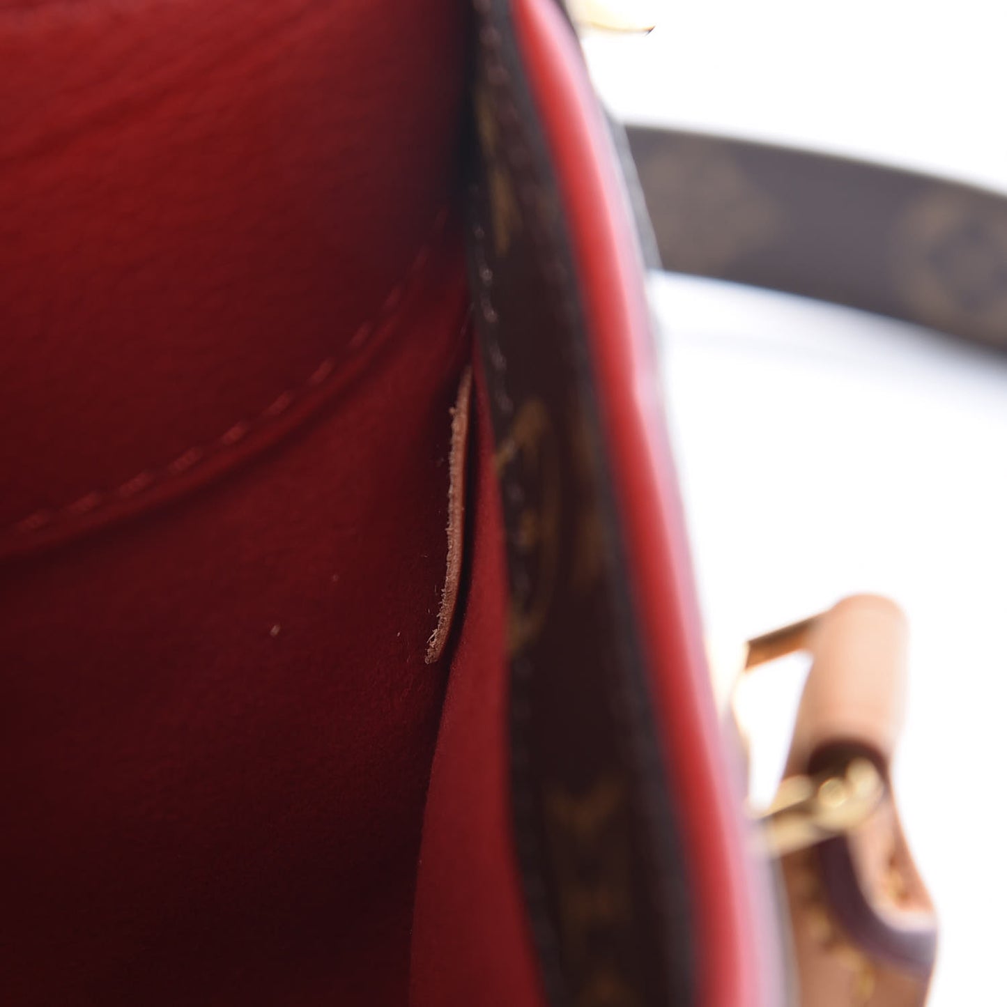 Monogram Pallas BB Cherry