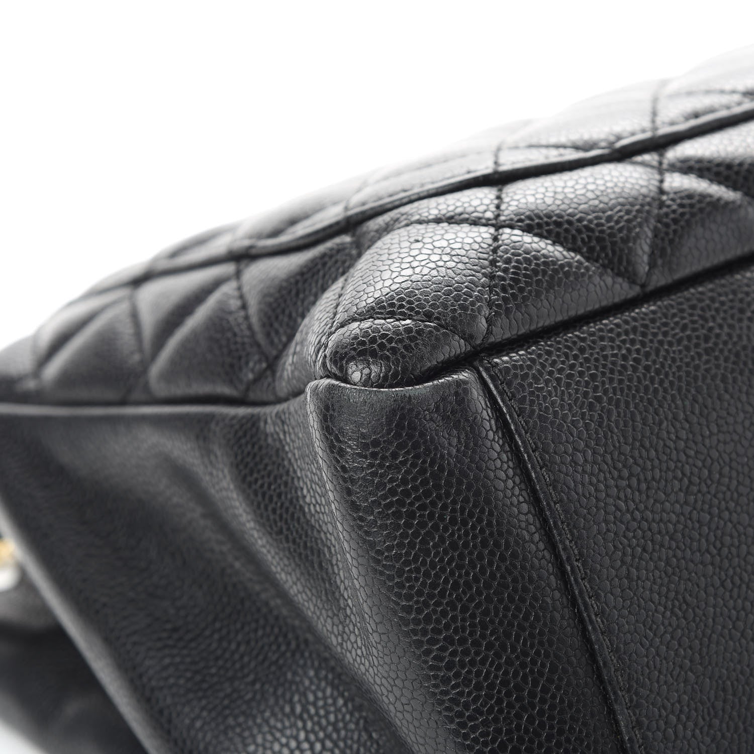 Chanel Caviar Quilted Grand Shopping Tote GST Black 12 of 13