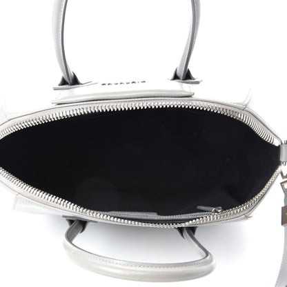 Givenchy Shiny Lord Calfskin Medium Antigona Pearl Grey 5 of 13