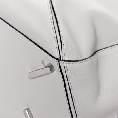 Loewe Calfskin Medium Puzzle Bag White 10 of 15