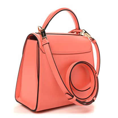 Salvatore Ferragamo Smooth Calfskin Small Boxyz Orange 3 of 9