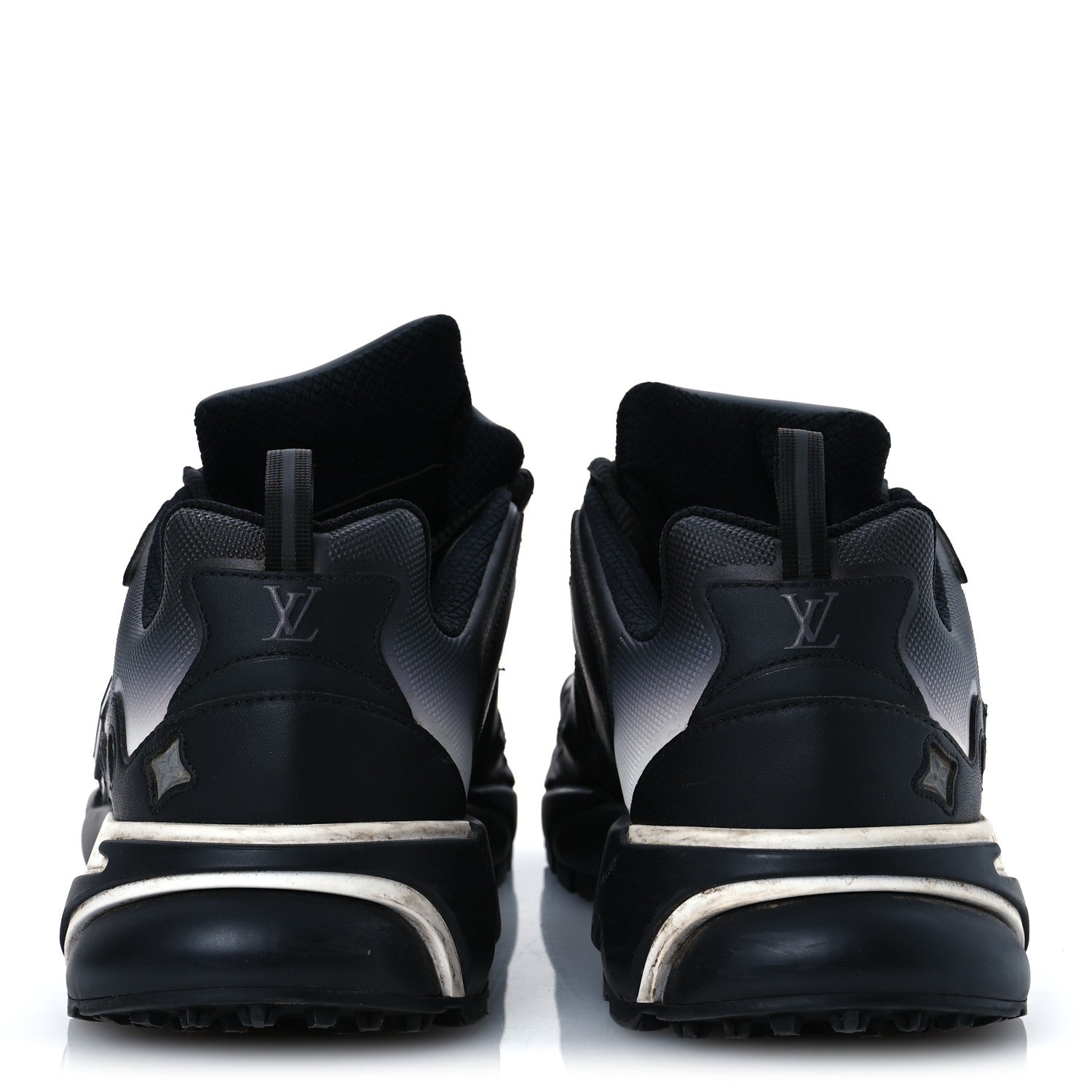 Louis Vuitton Canvas Mesh Mens LV Runner Tatic Sneakers 9.5 Black 6 of 13