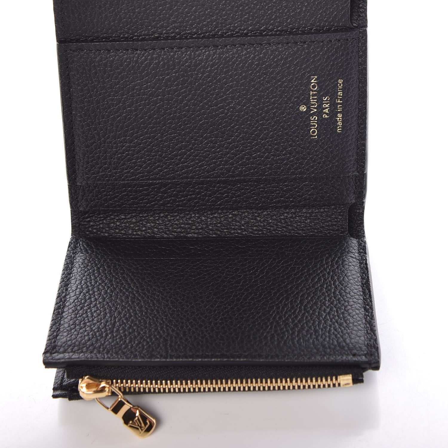 Louis Vuitton Empreinte Zoe Wallet Black 5 of 7