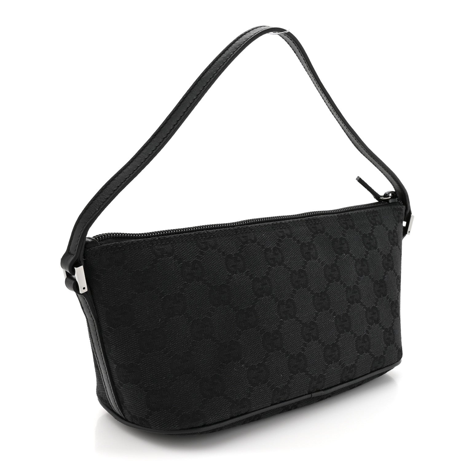 Gucci Monogram Boat Pochette Black 3 of 10