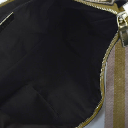 Gucci Monogram Medium Half Moon Hobo Metallic 6 of 8