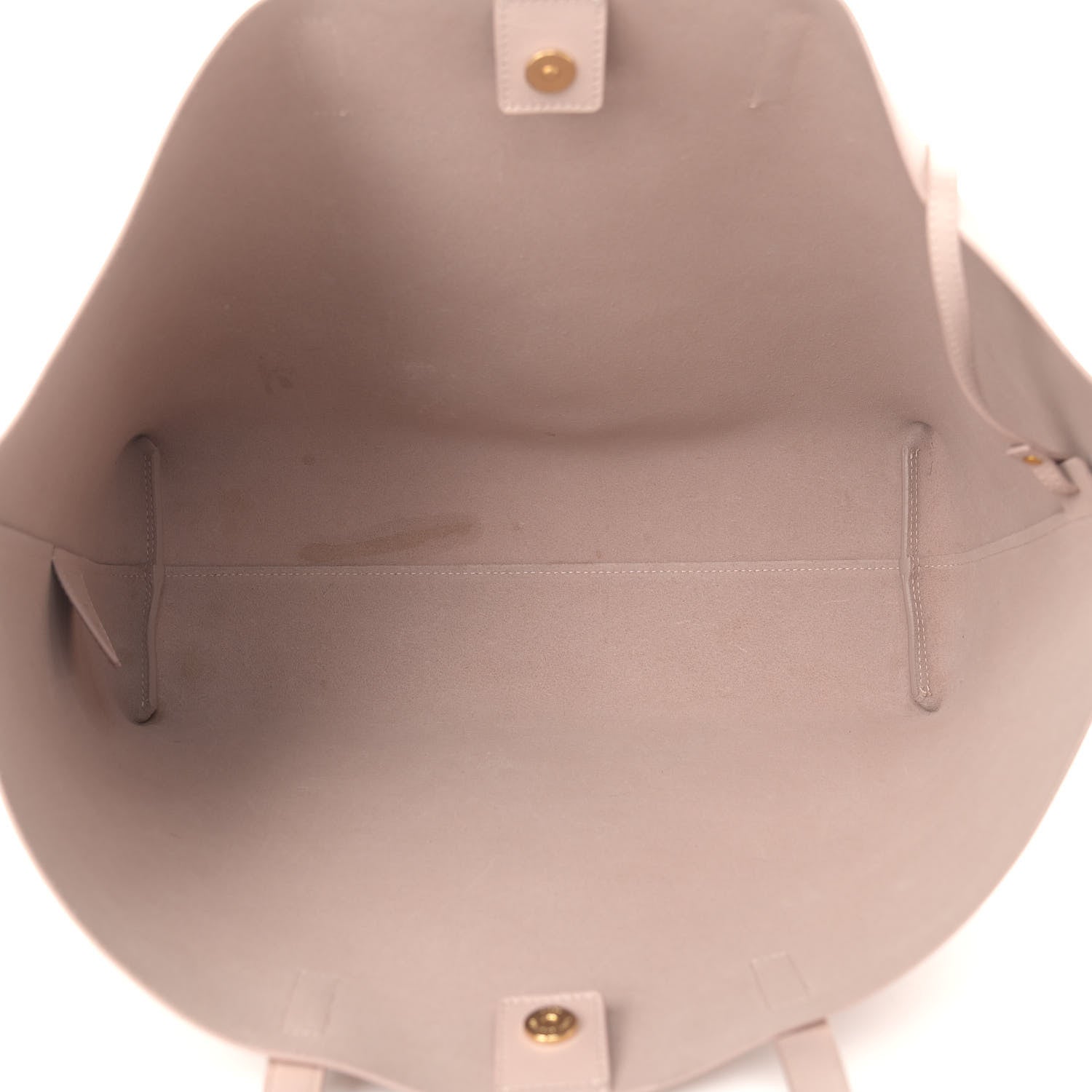 Saint Laurent Calfskin Large Shopping Tote Pale Blush 6 of 18