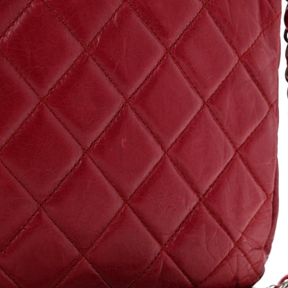 Chanel Glazed Calfskin Quilted Soft Boy Flap Red 14 of 14