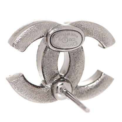 Chanel Ruthenium Crystal CC Earrings Multicolor 4 of 5