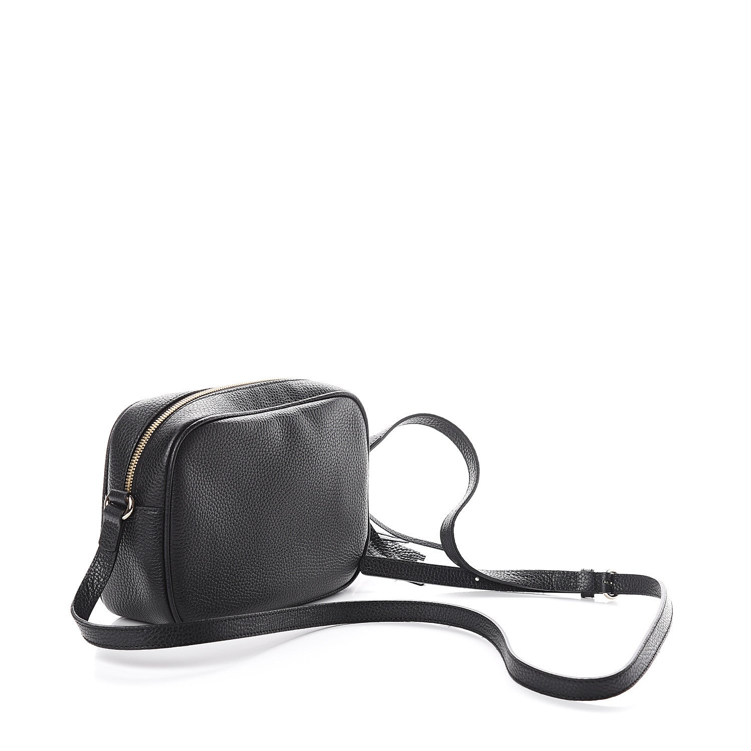 Gucci Pebbled Calfskin Small Soho Disco Bag Black 2 of 7