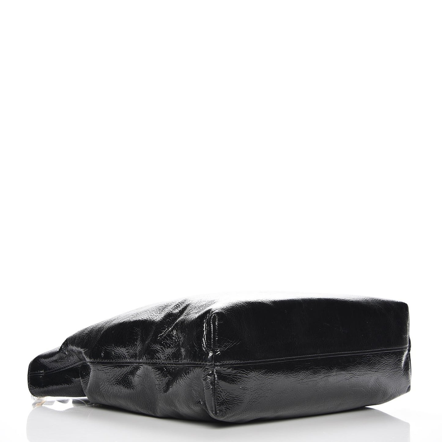 Vernice Shopping Tote Black