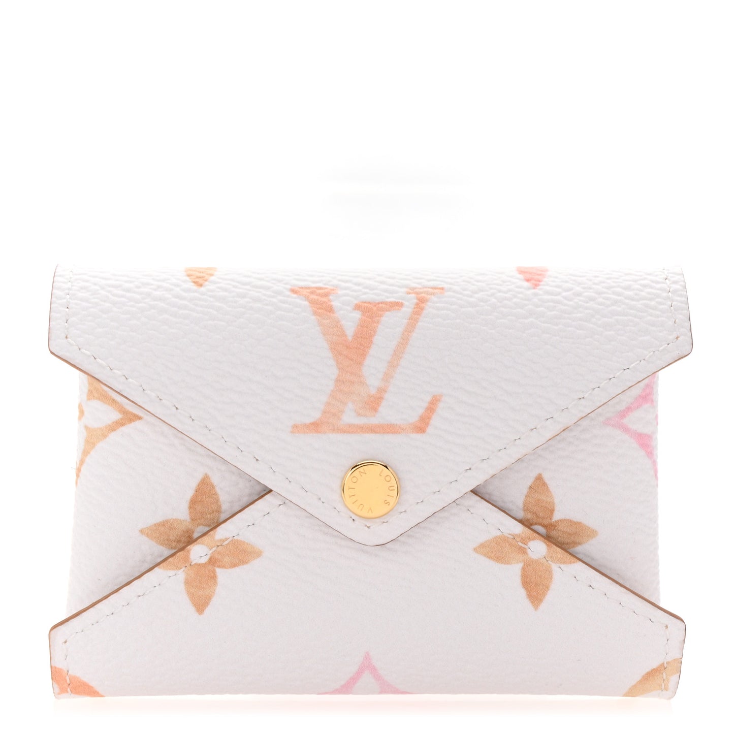 Monogram Resort Small Kirigami Pochette Insert White Beige