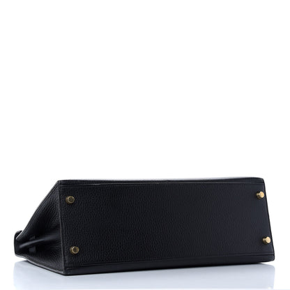 Hermes Ardennes Kelly Sellier 32 Black 4 of 13