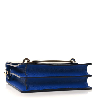 Hermes Evercolor Mini Sac Roulis Gris Meyer Bleu Royal 4 of 10