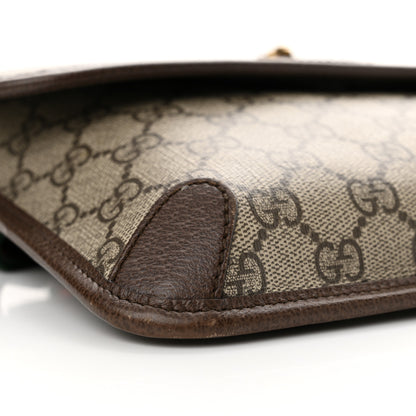 Gucci GG Supreme Monogram Web Small Ophidia Belt Bag Brown 9 of 17
