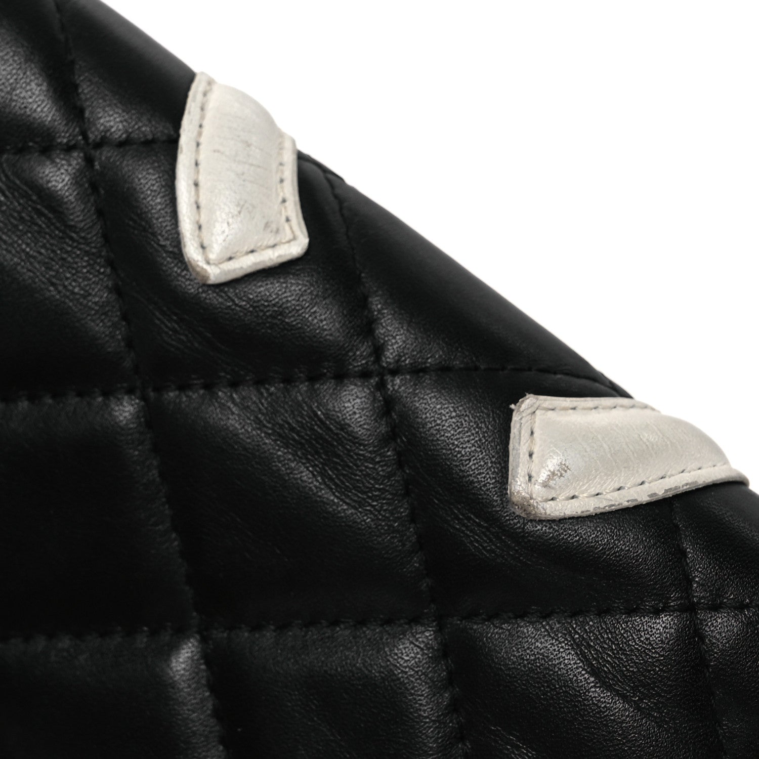 Chanel Calfskin Quilted Cambon Yen Wallet Black White 18 of 18