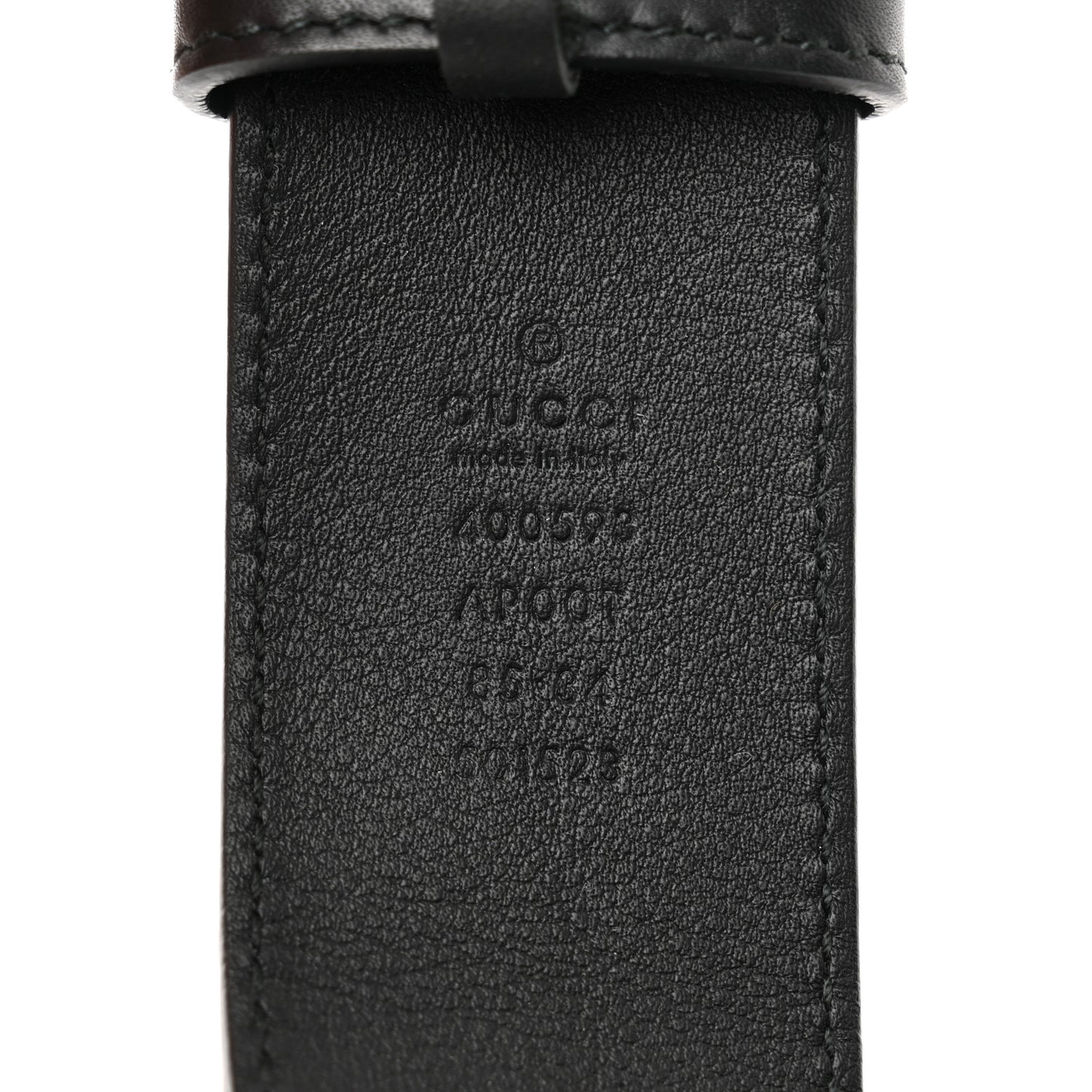 Calfskin Double G 40mm Belt 85 34 Black