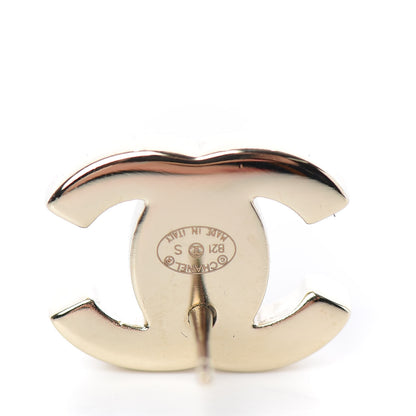 Chanel Metal CC Turnlock Earrings Gold 3 of 5