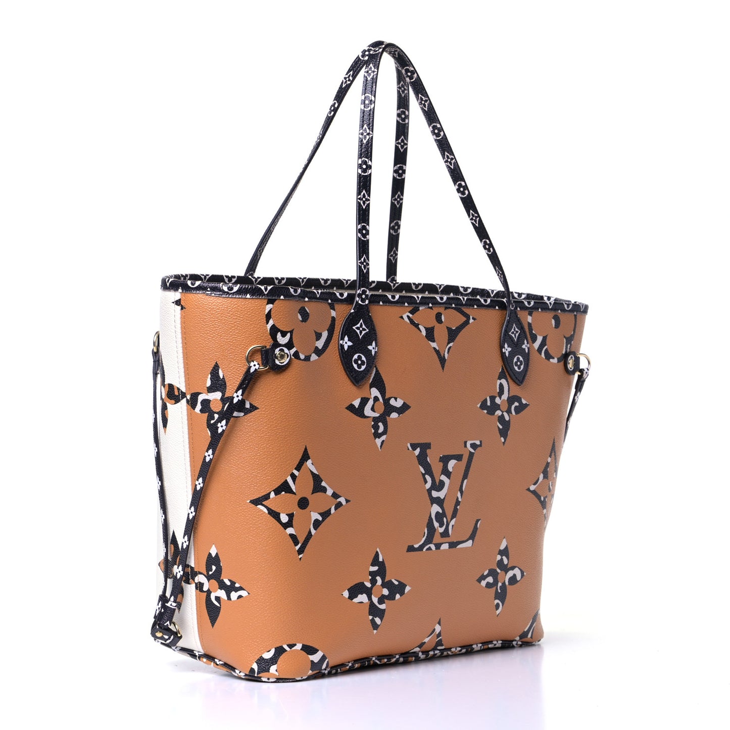 Monogram Giant Jungle Neverfull MM Ivory
