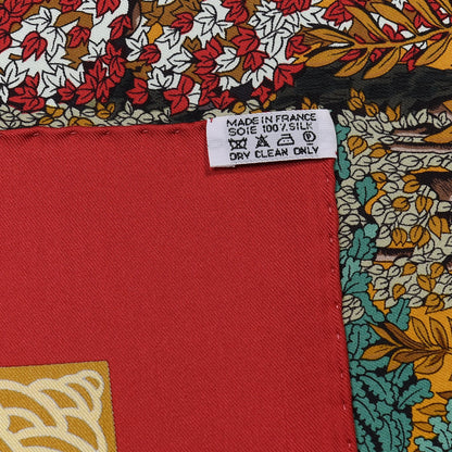 Hermes Silk Les Legendes de L'Arbre Scarf 90 3 of 4